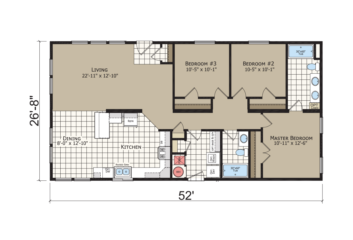 Find Manufactured Home Floor Plans In Everett Washington